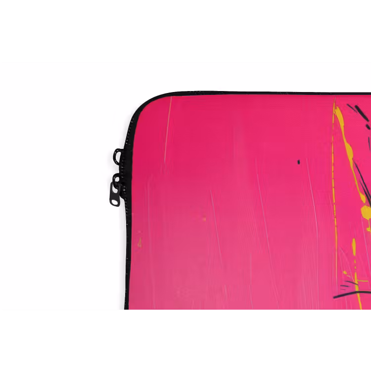 Laptophoes - Kat - Art - Zonnebril - Roze — 6