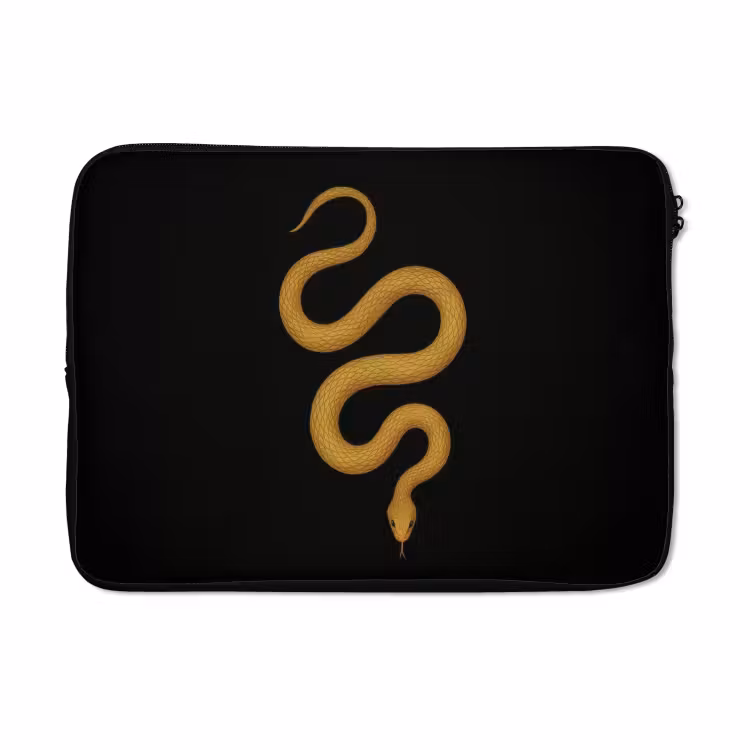 Laptophoes - Slang - Minimalistisch - Goud — 5