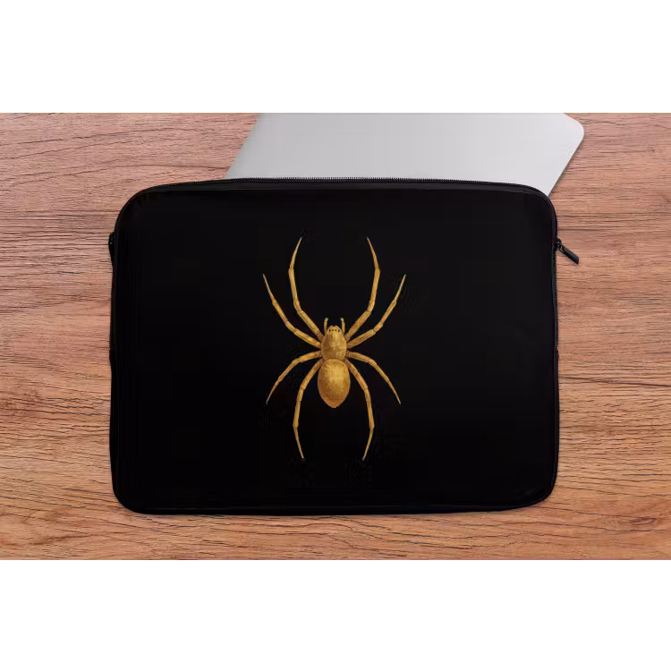 Laptophoes - Spin - Goud - Minimalistisch - Poten — 2
