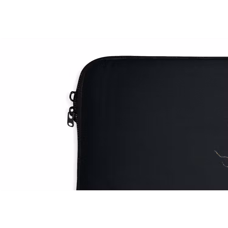 Laptophoes - Takken - Blaadjes - Zwart — 6