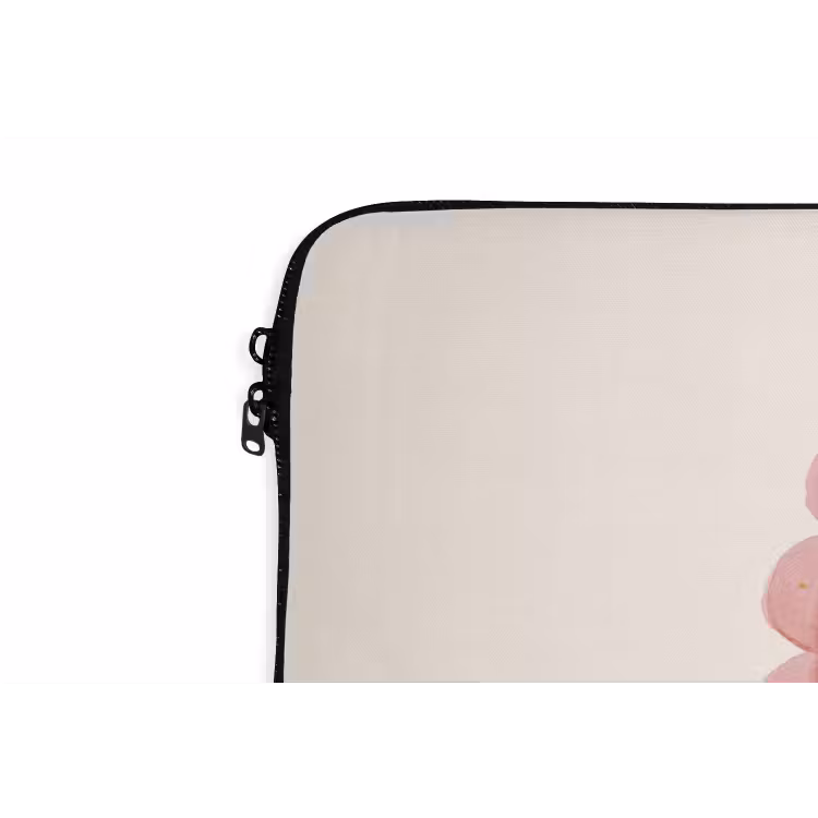 Laptophoes - Tulp - Lijst - Ovaal - Illustratie — 6
