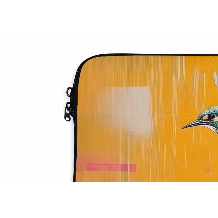 Laptophoes - Vogel - Vrouw - Abstract - Bloem — 6