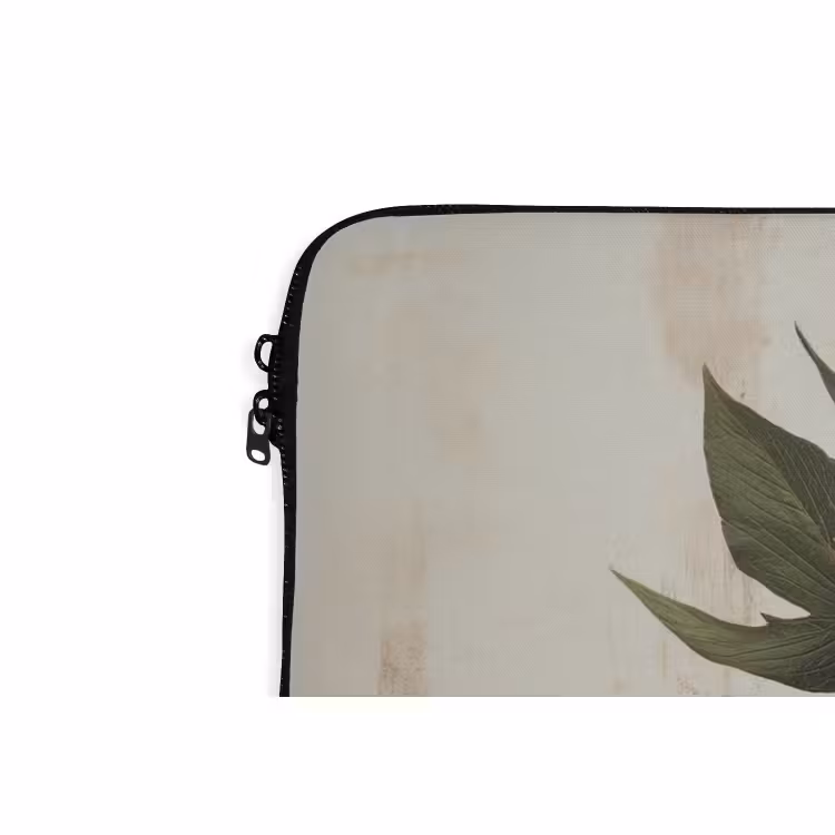 Laptophoes - Vrouw - Zonnebril - Vlinder - Bloemen — 6