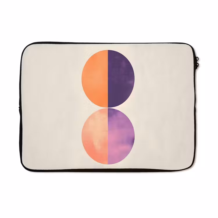 Laptophoes - Abstract - Cirkels - Paars — 5