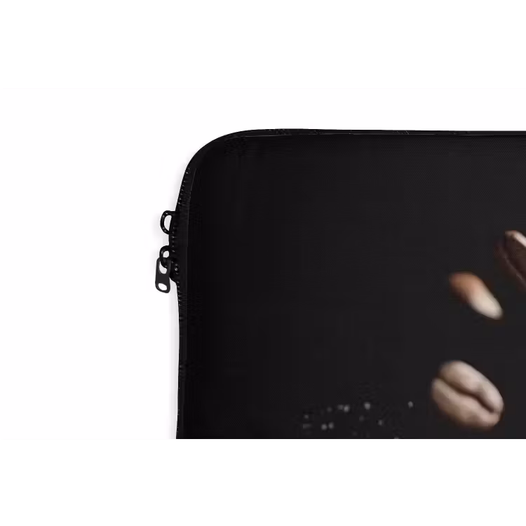 Laptophoes - Cappuccino - Kop - Bonen - Bruin — 6