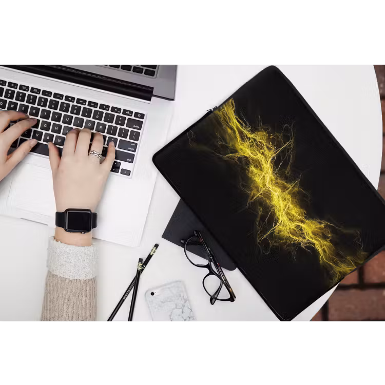 Laptophoes - Gaming - Elektriciteit - Geel - Energie — 3