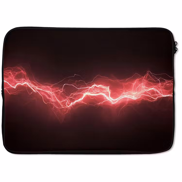 Laptophoes - Gaming - Rood - Elektriciteit - Energie - Lijn — 1