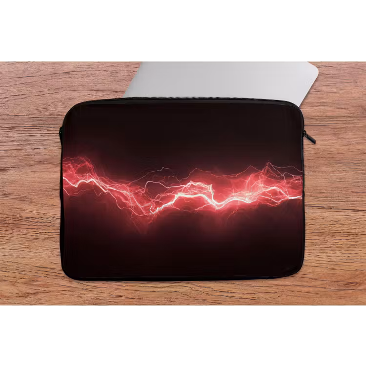 Laptophoes - Gaming - Rood - Elektriciteit - Energie - Lijn — 2