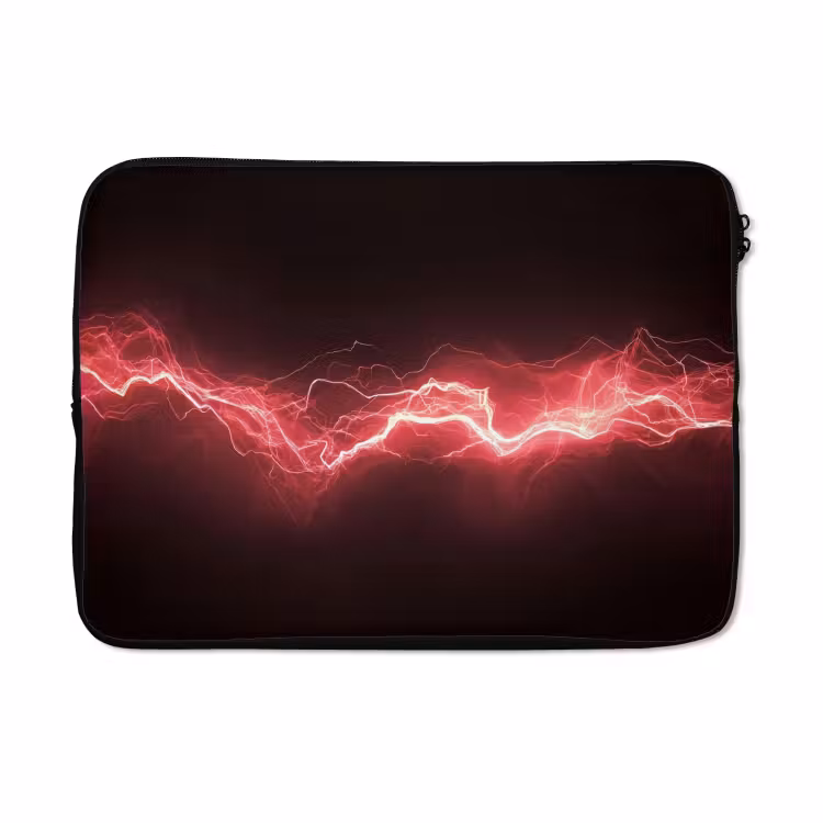 Laptophoes - Gaming - Rood - Elektriciteit - Energie - Lijn — 5