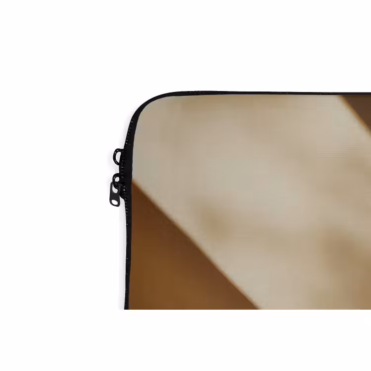 Laptophoes - Glas - Ijskoffie - Schaduw - Bruin — 6