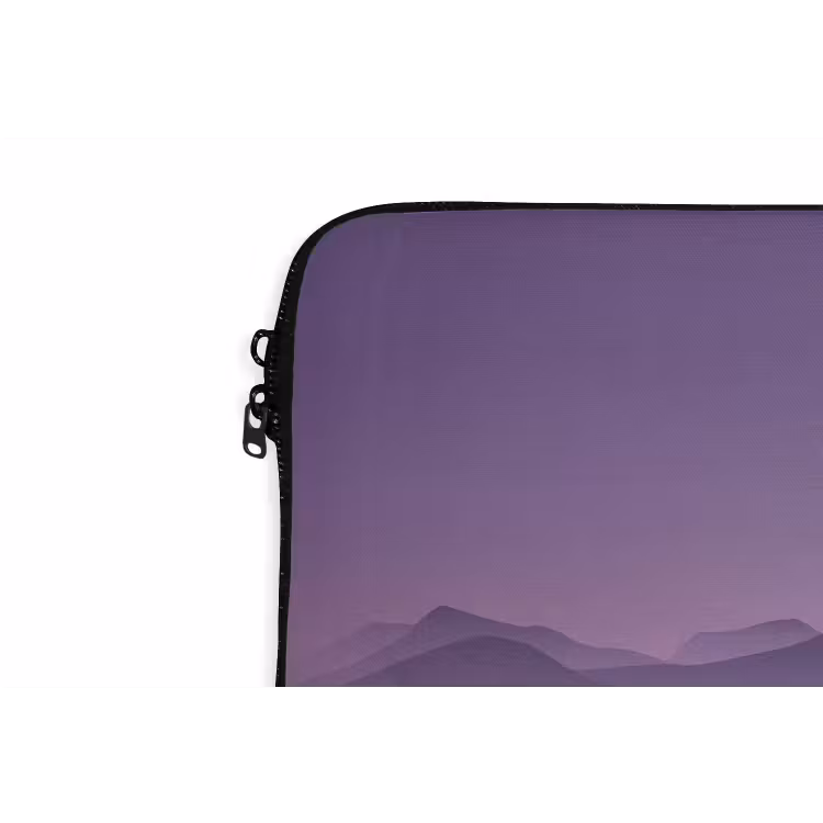 Laptophoes - Heuvels - Paars - Mist - Zon — 6