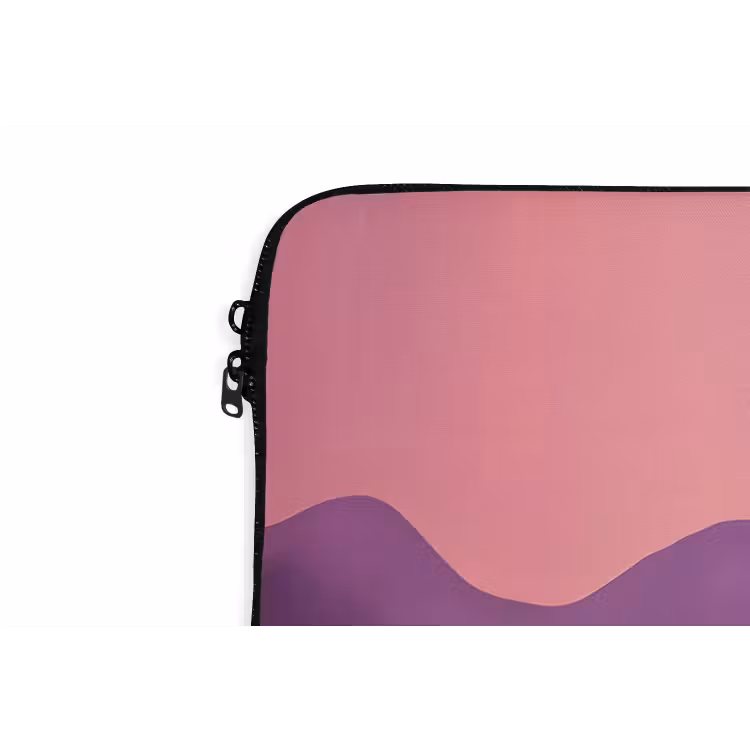 Laptophoes - Zon - Heuvels - Paars - Abstract — 6