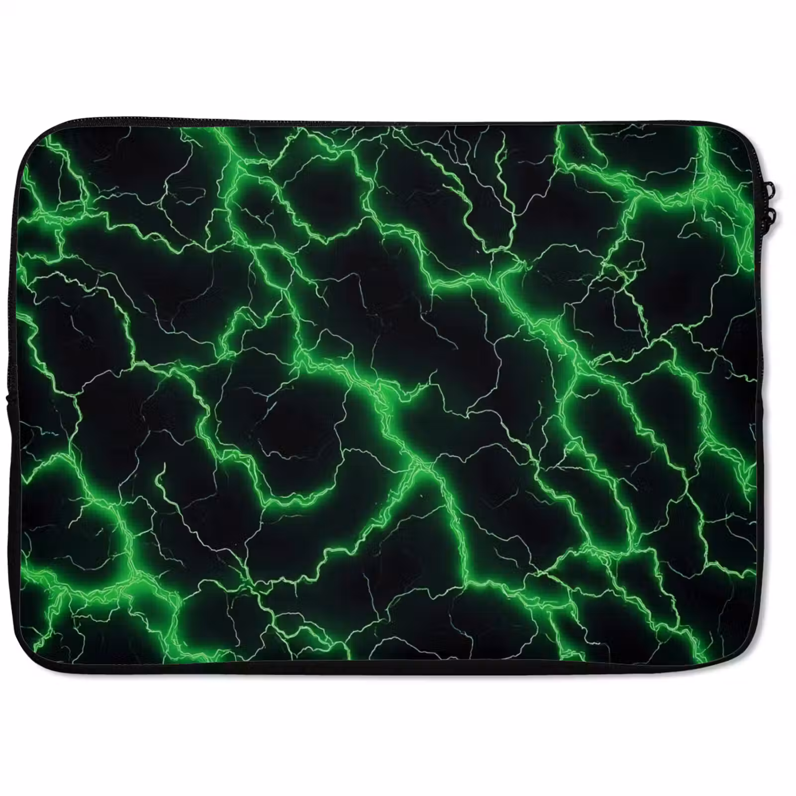 Laptophoes - Gaming - Bliksemflitsen - Groen - Energie — 1