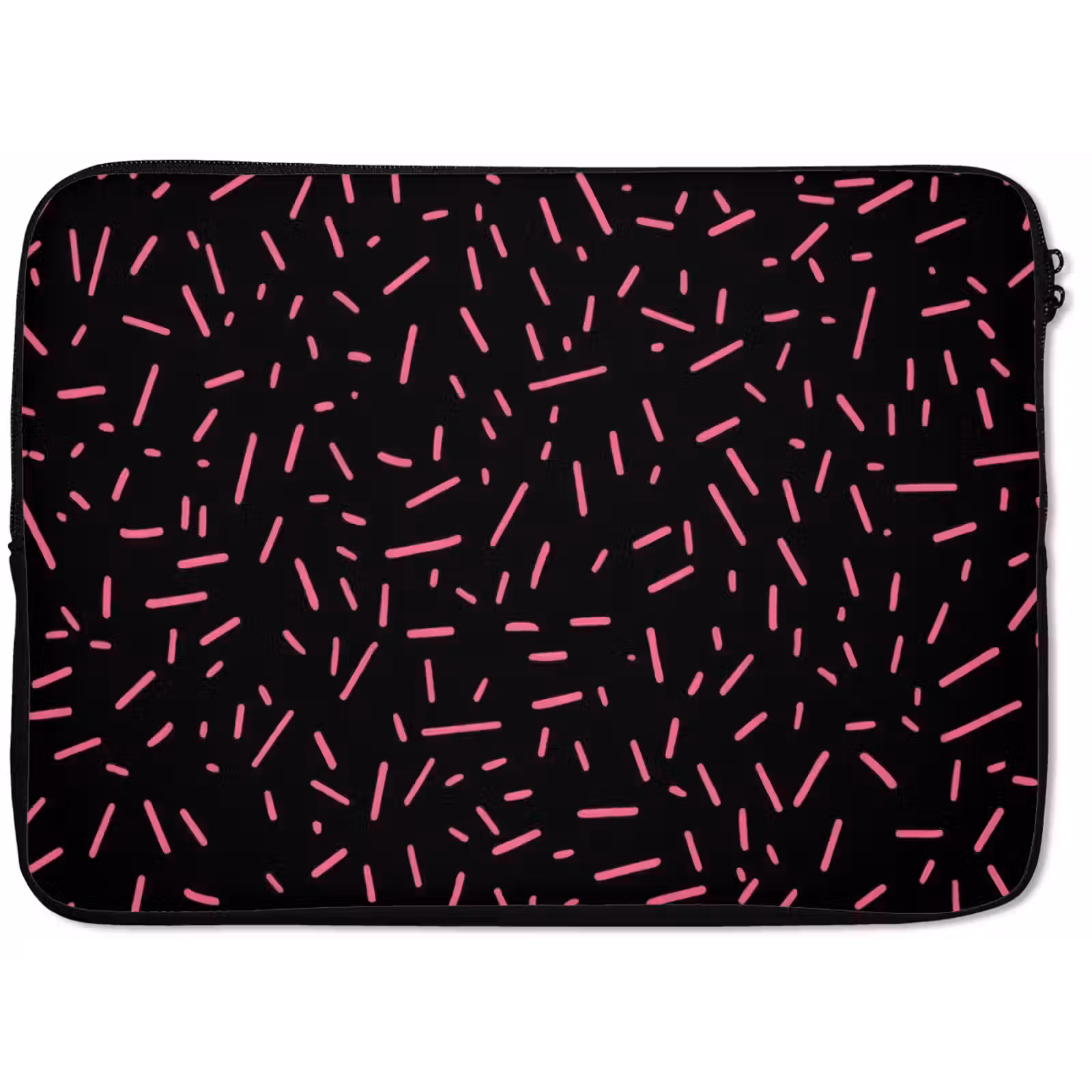 Laptophoes - Gaming - Streepjes - Roze - Abstract — 1