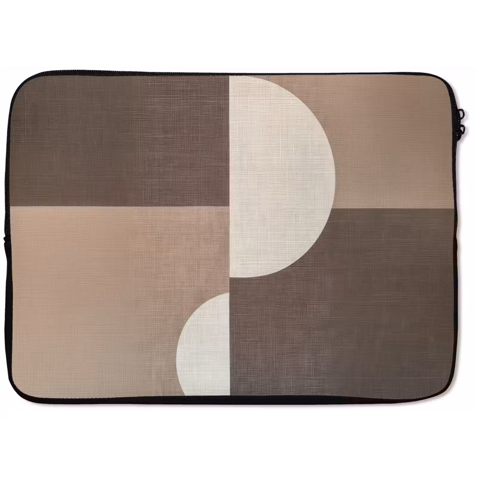 Laptophoes - Raster - Halve cirkels - Contrast — 1