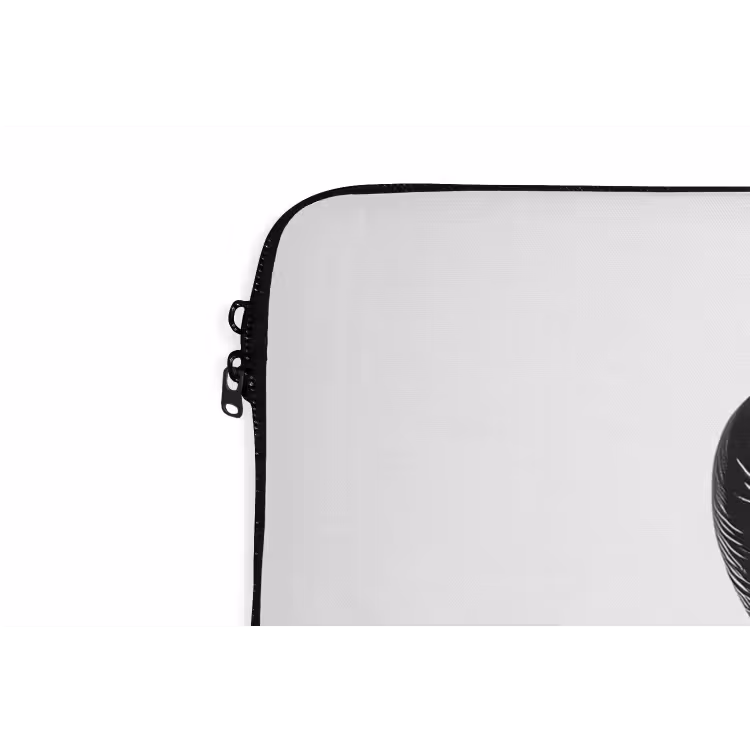 Laptophoes - Bokshandschoen - Zwart - Hand — 6