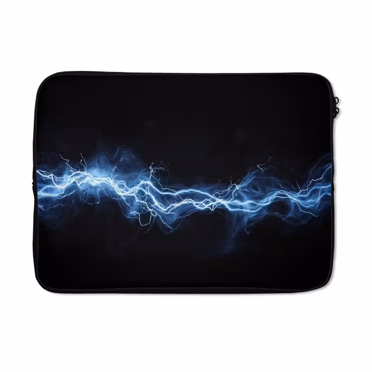 Laptophoes - Gaming - Bliksemflits - Blauw - Energie — 5