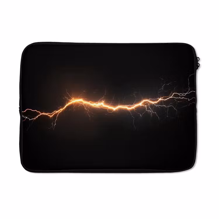 Laptophoes - Gaming - Oranje - Bliksemflits - Licht — 5