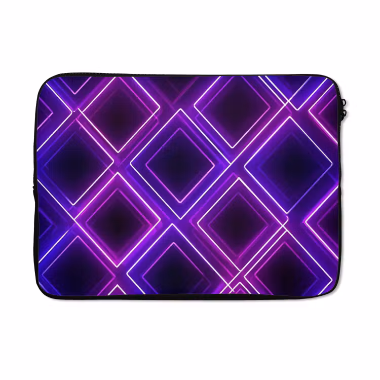 Laptophoes - Gaming - Ruiten - Neon - Paars — 5