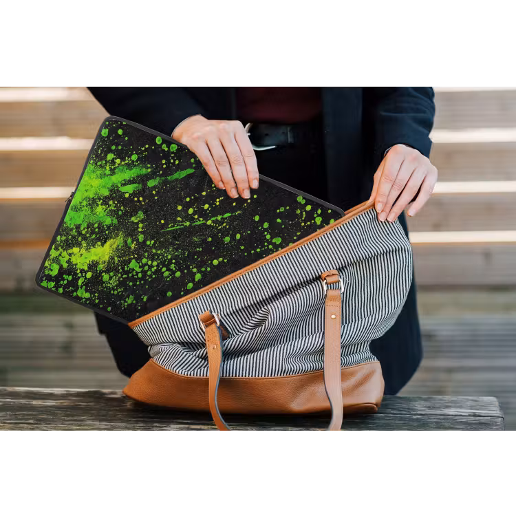 Laptophoes - Gaming - Spetters - Groen - Chaotisch - Groen — 4