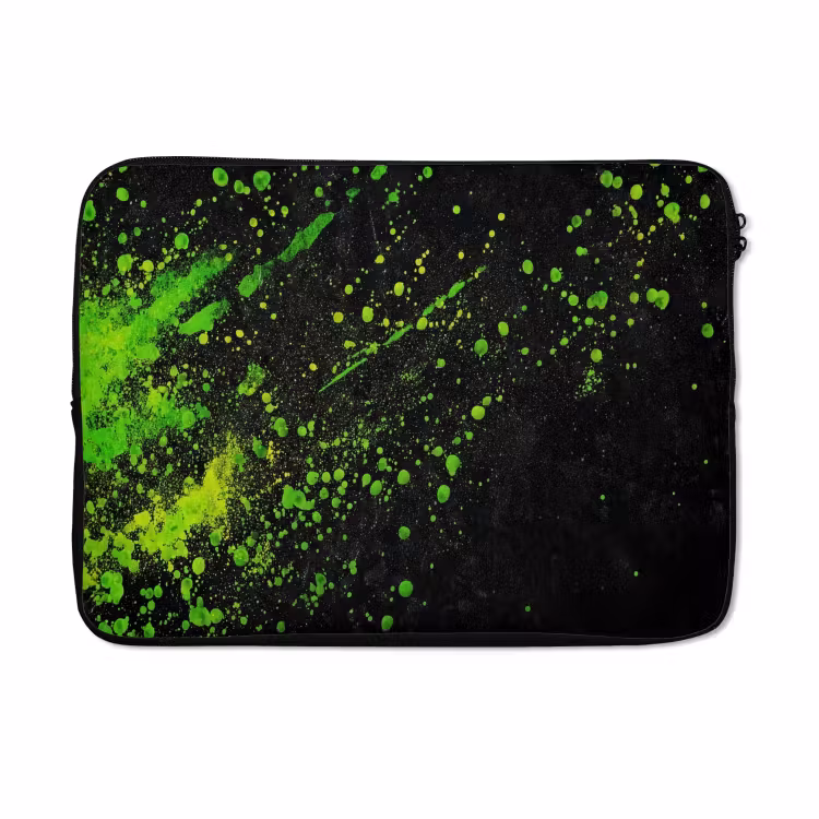 Laptophoes - Gaming - Spetters - Groen - Chaotisch - Groen — 5