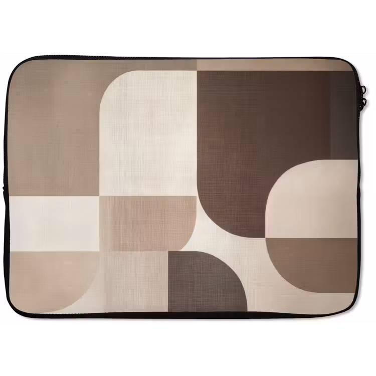 Laptophoes - Geometrisch - Geweven structuur - Modern — 1