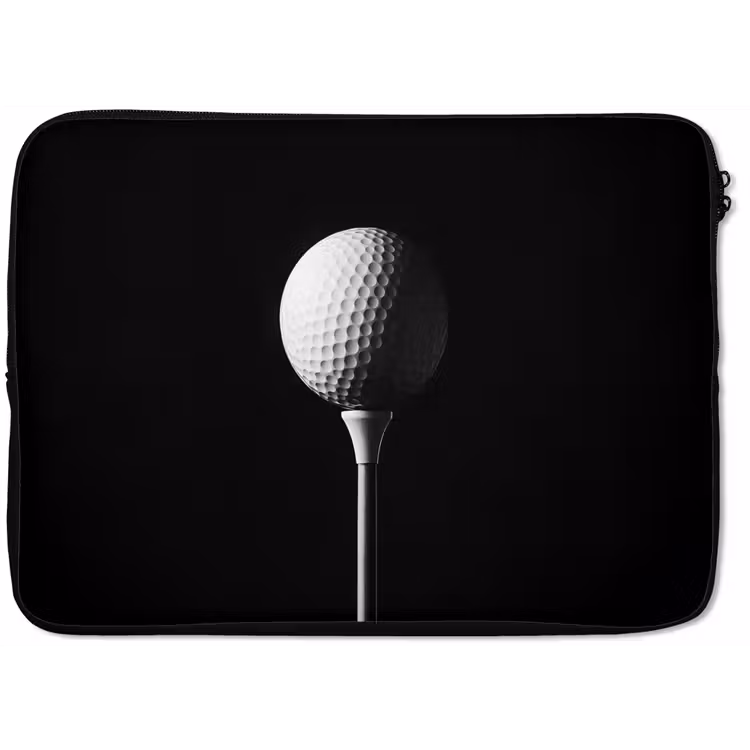 Laptophoes - Golfbal - Minimalistisch - Wit — 1