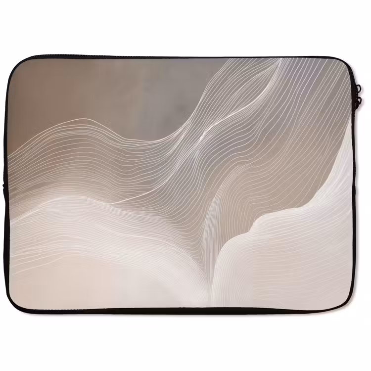 Laptophoes - Golvende lijnen - Luchtstromen - Harmonieus — 1
