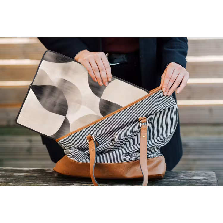 Laptophoes - Grillige vormen - Subtiele overgangen - Dynamisch — 4