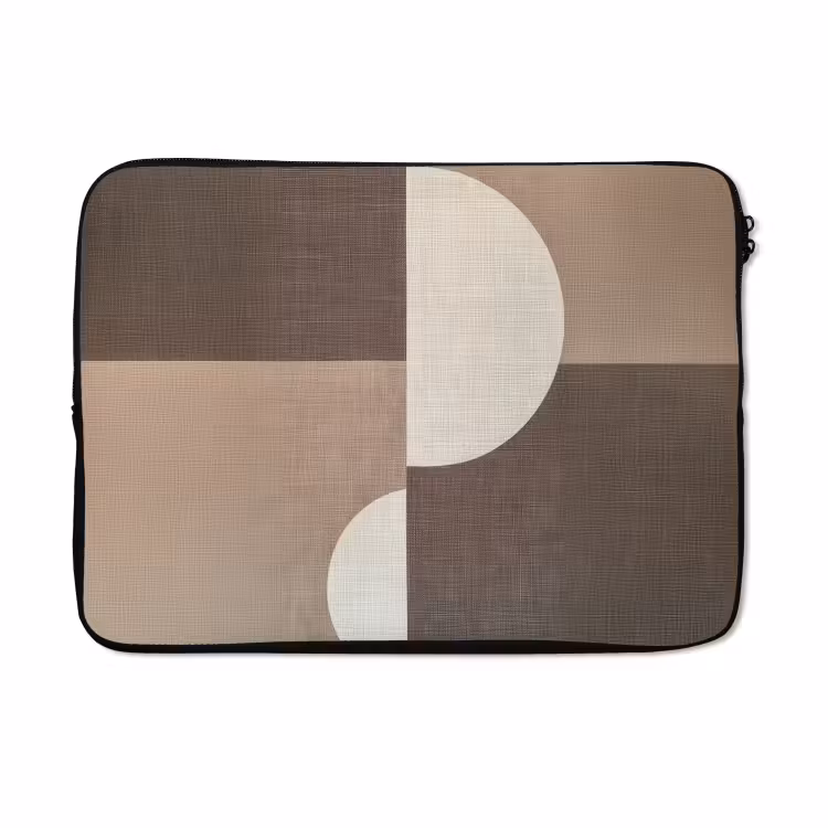 Laptophoes - Raster - Halve cirkels - Contrast — 5