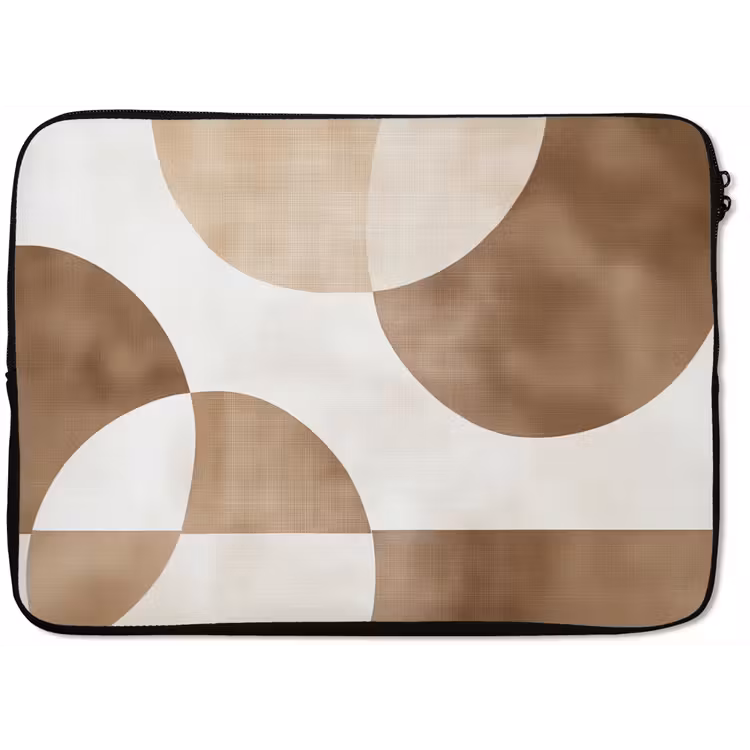 Laptophoes - Snijdende cirkels - Overlappende vlakken — 1