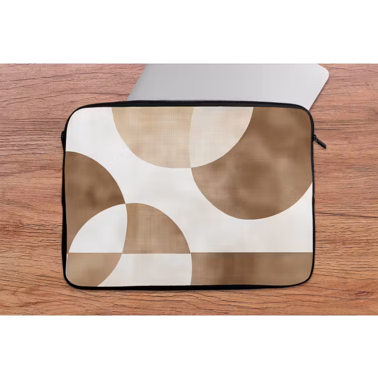 Laptophoes - Snijdende cirkels - Overlappende vlakken — 2