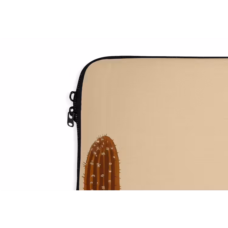 Laptophoes - Cactus - Woestijn - Zand - Bruin — 6