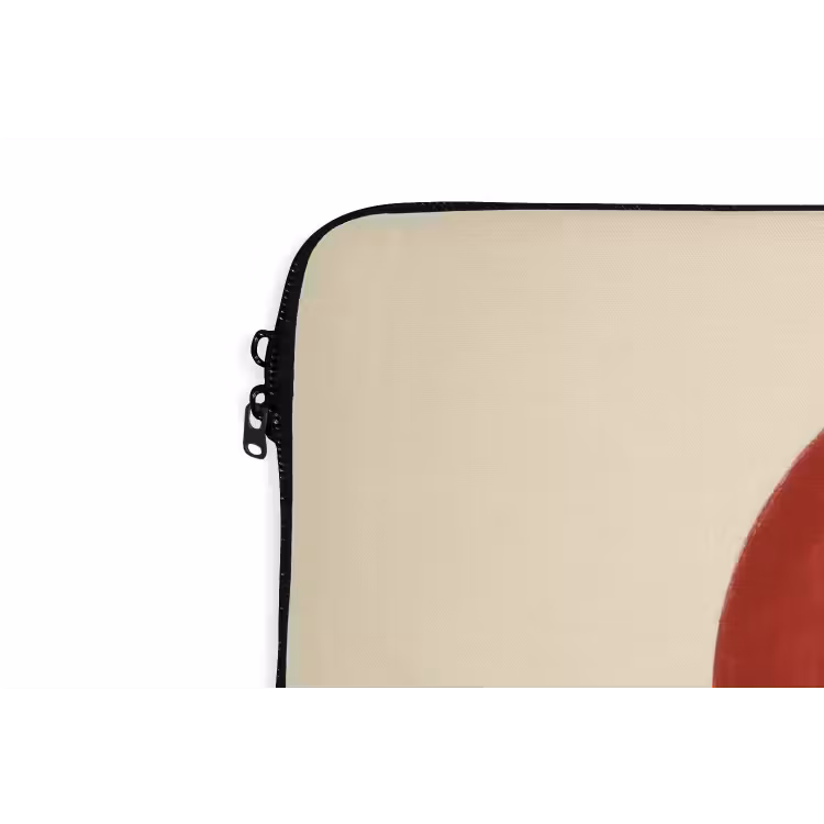 Laptophoes - Cirkel - Zeven - Lucky - Rood — 6
