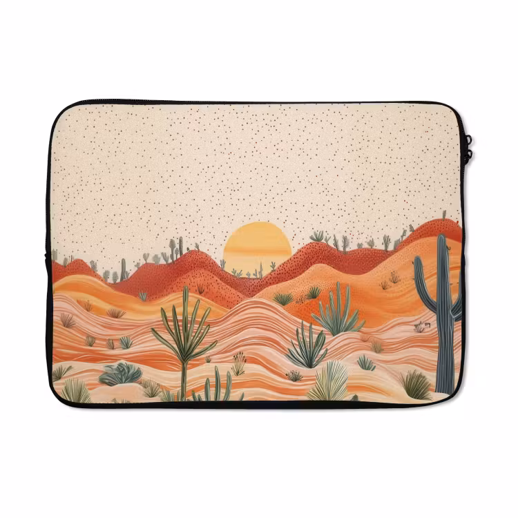 Laptophoes - Landschap - Heuvels - Zonsondergang — 5