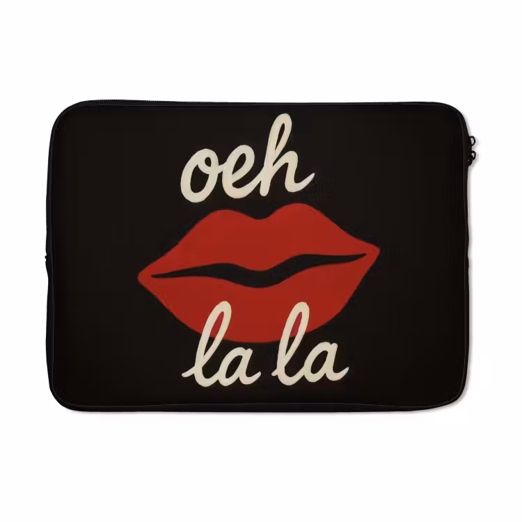 Laptophoes - Lip - Rood - Quote — 5