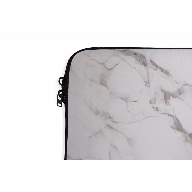 Laptophoes - Schaakstuk - Loper - Zwart - Marmer — 6