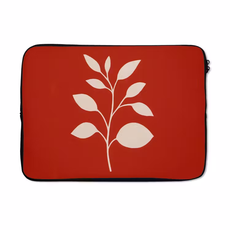 Laptophoes - Silhouet - Bladeren - Tak — 5