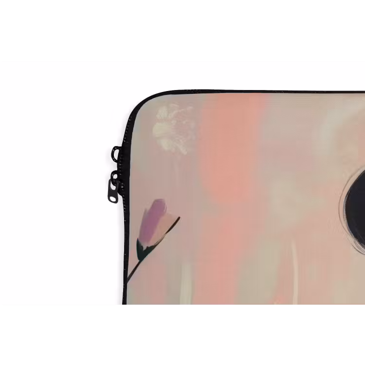 Laptophoes - Vrouw - Bloemen - Pastel — 6