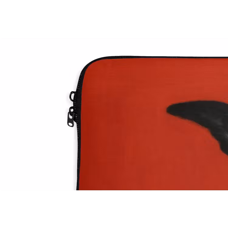 Laptophoes - Windhond - Minimalistisch - Rood — 6