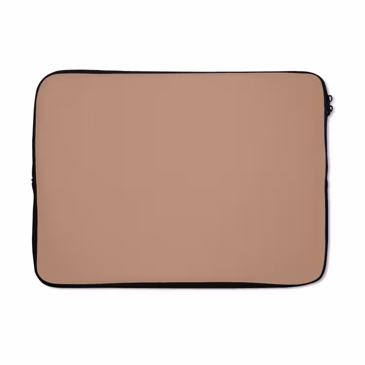 Laptophoes - Beige - Kleur - Roze — 4