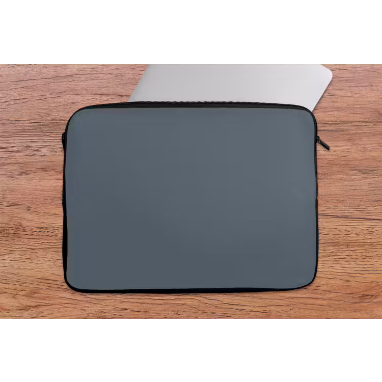 Laptophoes - Kleuren - Blauw - Interieur — 1