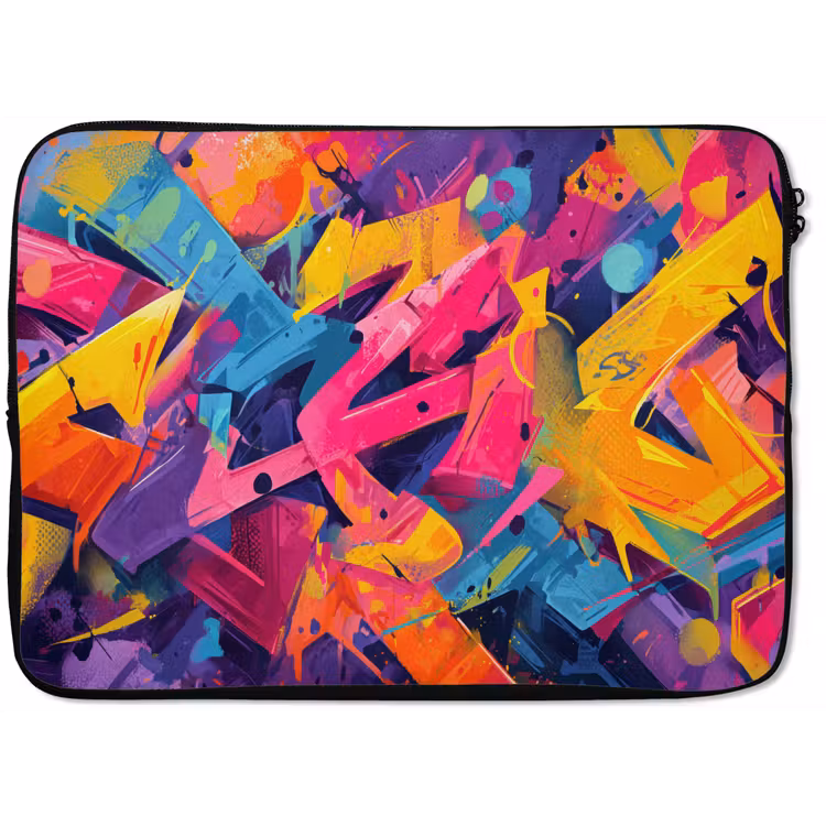 Laptophoes - Abstract - Vormen - Kleurrijk — 1