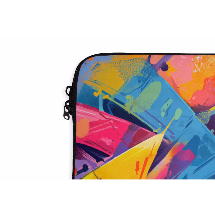 Laptophoes - Abstract - Vormen - Kleurrijk — 6