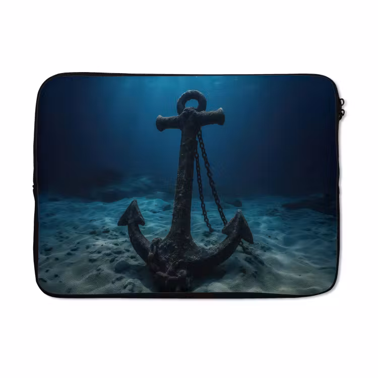Laptophoes - Anker - Ijzer - Zeebodem - Zand — 5