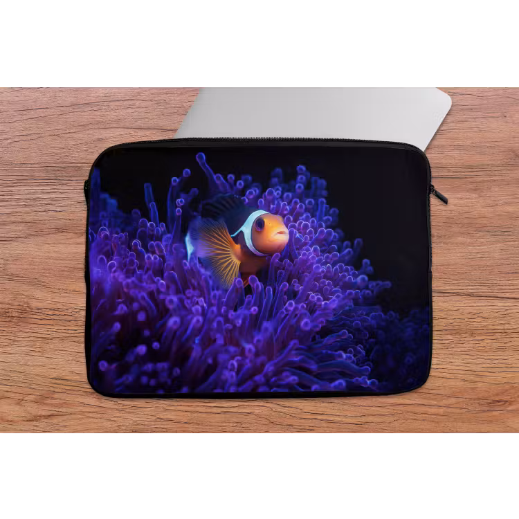 Laptophoes - Koraal - Vis - Oranje - Zee — 2