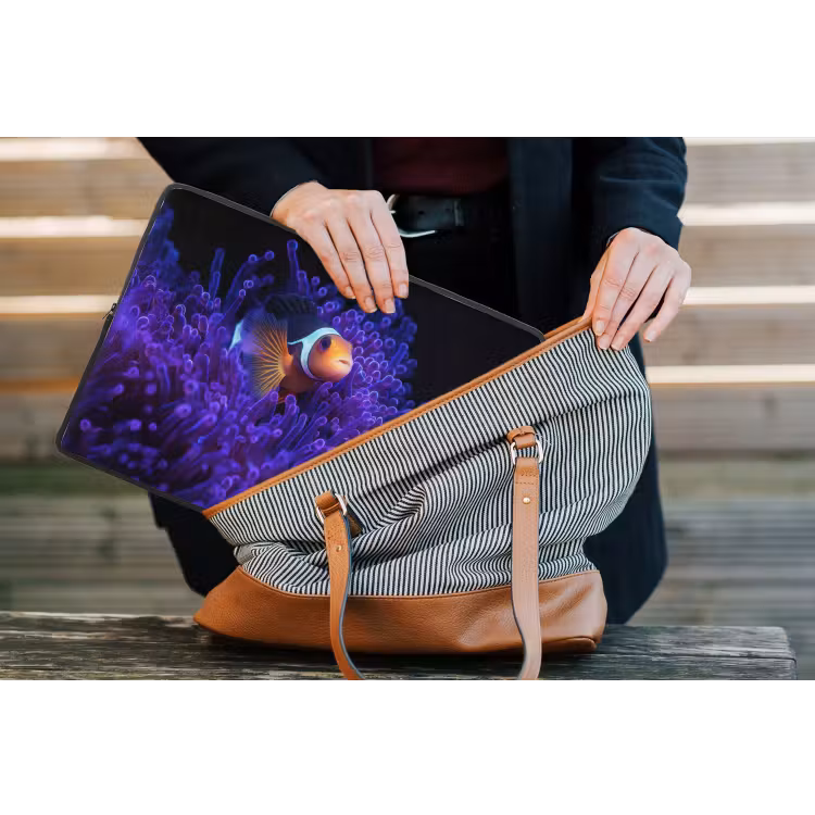 Laptophoes - Koraal - Vis - Oranje - Zee — 4