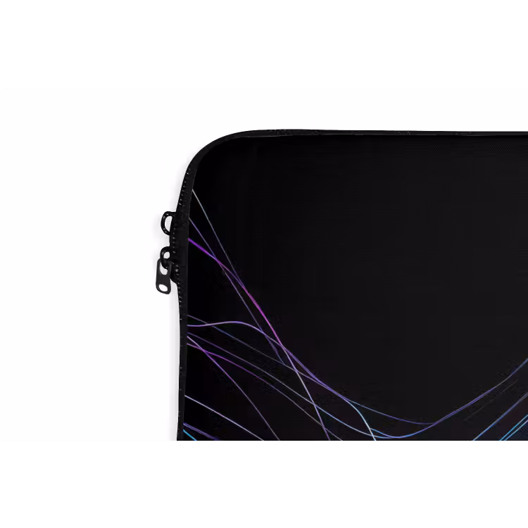 Laptophoes - Kwal - Doorzichtig - Roze - Tentakels — 6