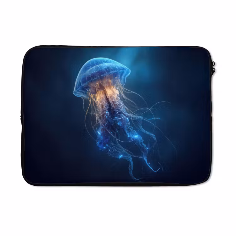 Laptophoes - Kwal - Lichtgevend - Tentakels - Blauw — 5