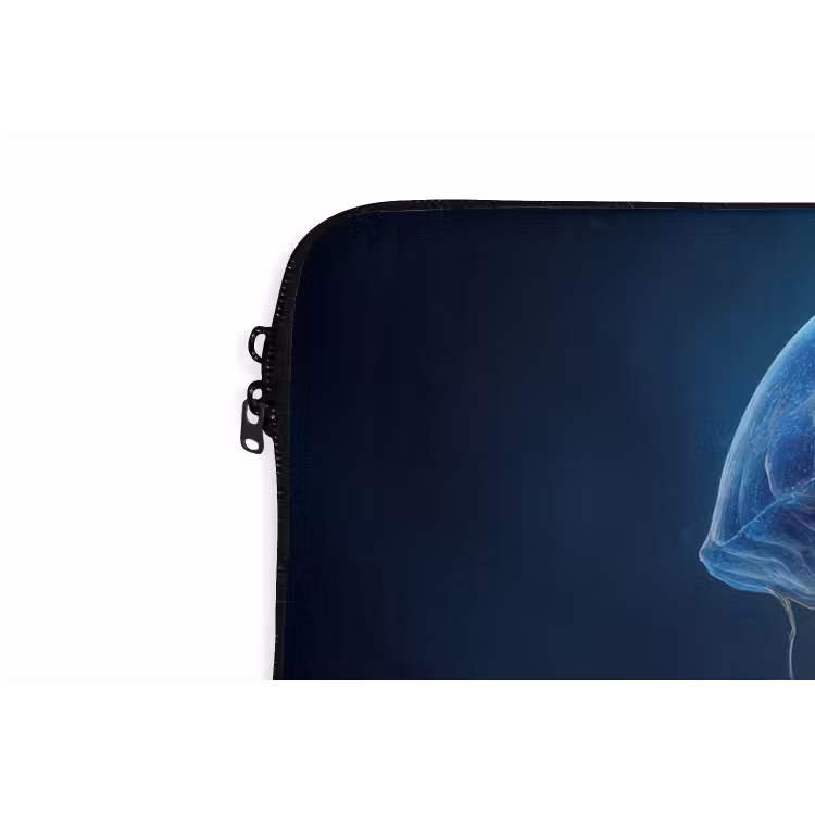 Laptophoes - Kwal - Lichtgevend - Tentakels - Blauw — 6